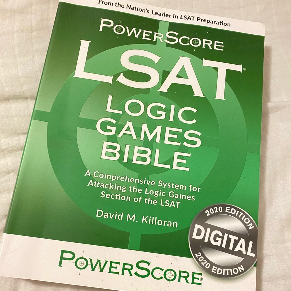LSAT LOGIC GAMES BIBLES